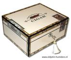 HUMIDOR MERK ANGELO  "CIGAR BOX" - HOOGGLANS PIANOLAK   h61, Verzenden, Nieuw, Tabaksdoos of Verpakking