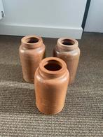 Antieke Krumeichs Conservenkrug Aardewerk Potten - Set van 3, Antiek en Kunst, Ophalen