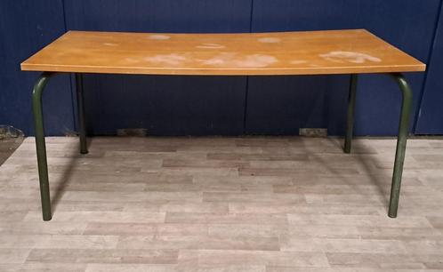 Grote werktafel / hobbytafel + metalen onderstel 72x160x80cm, Doe-het-zelf en Verbouw, Werkbanken, Gebruikt, 70 tot 120 cm, Ophalen