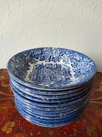 12 prachtige vintage kommen uit de 'Dickens Serie', Verzenden