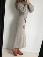 Zara jurk ecru beige creme lange jurk maxi dress S, Zara, Beige, Ophalen of Verzenden, Onder de knie