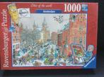 Ravensburger puzzel Fleroux ‘Amsterdam’, Ophalen, 500 t/m 1500 stukjes, Zo goed als nieuw, Legpuzzel