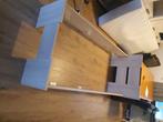 Bed 220 x 90 met matras, Huis en Inrichting, Slaapkamer | Boxsprings, 90 cm, Gebruikt, Eenpersoons, 220 cm