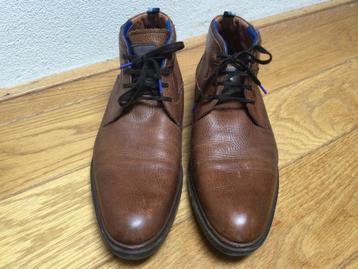 Floris van Bommel cognac halfhoge schoen maat 44 9,5  beschikbaar voor biedingen