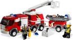Lego City 7239 – Fire Truck, Ophalen of Verzenden, Complete set, Lego