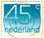 40069 Terschelling Vuurtoren Gelopen met postzegel, Ophalen of Verzenden, 1980 tot heden, Gelopen, Waddeneilanden