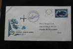 KLM eerstevlucht Amsterdam Palma de Majorca 1956, Ophalen of Verzenden, Envelop
