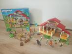 Playmobil paardenmanege met originele doos 4190, Ophalen of Verzenden, Gebruikt, Complete set