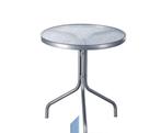 Bistro tafel 60X70CM ZILVER LIFETIME, Ophalen, Nieuw