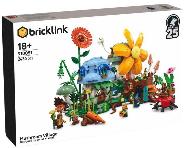 Lego Bricklink Mushroom Village 910051, Kinderen en Baby's, Speelgoed | Duplo en Lego, Nieuw, Lego, Complete set, Ophalen of Verzenden
