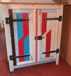 Sloophouten kast - speelgoedkast - kast sloophout, Ophalen, Zo goed als nieuw, 50 tot 70 cm, 105 cm of meer