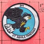KLU LUCHTMACHT PATCH EMBLEEM 311 SQN VOLKEL, F-16, Verzamelen, Luchtvaart en Vliegtuigspotten, Ophalen of Verzenden, Nieuw, Patch, Badge of Embleem