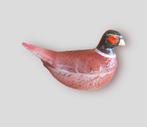 Brocante patevorm Michel Caugant vintage fazant dekseldoos, Antiek en Kunst, Curiosa en Brocante, Verzenden