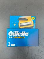 Gillette Proshield Scheermesjes 3 stuks, Ophalen, Nieuw, Gehele gezicht, Verzorging