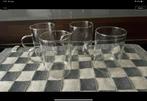 Theeglazen, Ophalen of Verzenden, Zo goed als nieuw, Glas, Overige stijlen