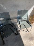 2 IKEA eetkamer stoelen plastic zitting, Twee, Kunststof, Modern, Gebruikt