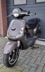 Sym Fiddle 25km Bruin, Maximaal 25 km/u, Benzine, 50 cc, Gebruikt