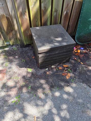 Schellevis 50x50 terrastegels antraciet  beschikbaar voor biedingen