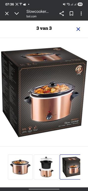 Slowcooker 3.5L - Perfect voor elk gerecht! beschikbaar voor biedingen