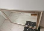 IKEA Spiegel, zilverkleur, 91x130 cm, Huis en Inrichting, Ophalen, Minder dan 50 cm, Zo goed als nieuw, Minder dan 100 cm