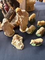 Antieke porseleine kerstbeeldjes, Ophalen of Verzenden