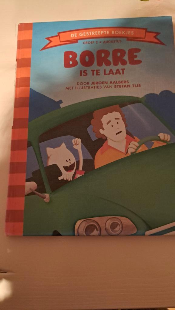 Borre is te laat - Jeroen Aalbers, Boeken, Kinderboeken | Jeugd | onder 10 jaar, Gelezen, Fictie algemeen, Ophalen of Verzenden