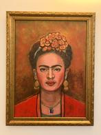 Olieverf schilderij portret vrouw( Frida Kahlo), Ophalen