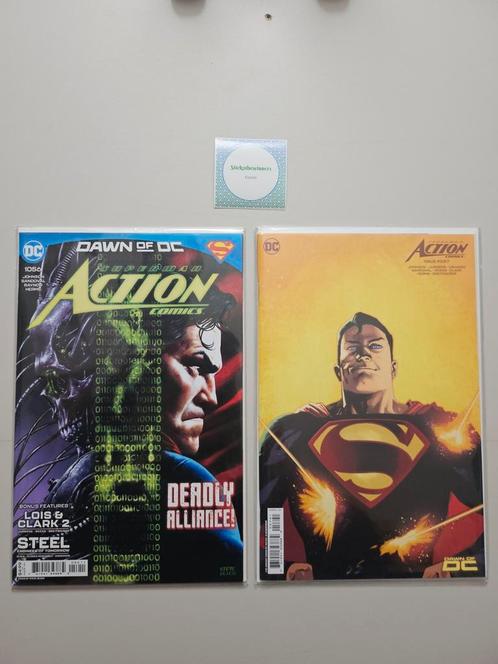 2 comics uit Action comics vol.3, Boeken, Strips | Comics, Zo goed als nieuw, Meerdere comics, Amerika, Ophalen of Verzenden