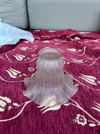 Klassiek lampenkapje van glas, Huis en Inrichting, Lampen | Lampenkappen, Ophalen, Zo goed als nieuw, Rond, Minder dan 25 cm