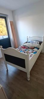 Prachtig Frans bed 180x87cm, Ophalen, Gebruikt, Eenpersoons, 200 cm