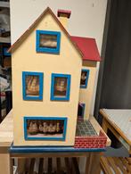 Vintage poppenhuis met verlichting rek5, Ophalen, Poppenhuis, Gebruikt, Nvt