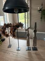 Brocante / droogbloemen, Huis en Inrichting, Ophalen, 25 tot 50 cm, Zo goed als nieuw, Zwart