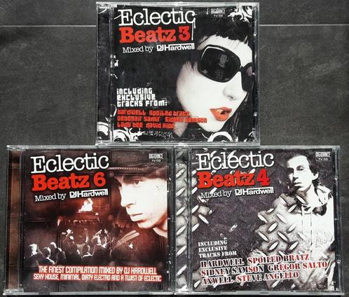 CD Set - DJ Hardwell - Eclectic Beatz 3, 4, 6 - Trance Techn, Cd's en Dvd's, Cd's | Dance en House, Zo goed als nieuw, Techno of Trance