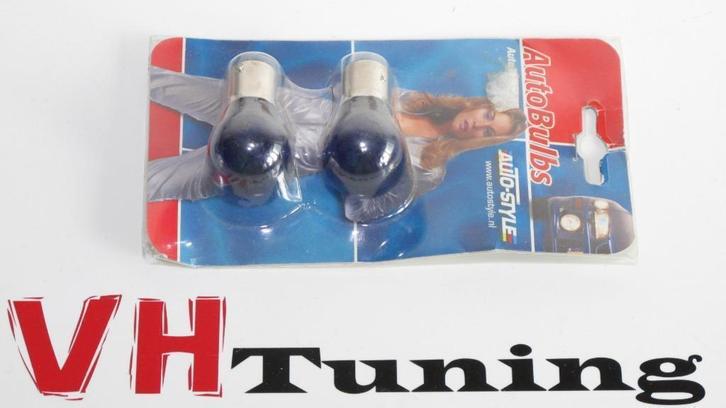 Autostyle EU 2616B autolampen BA15D blauw, Auto diversen, Tuning en Styling, Ophalen of Verzenden