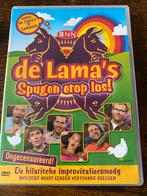 De Lama's - Spugen erop los! DVD, Alle leeftijden, Ophalen of Verzenden, Zo goed als nieuw, Tv-programma of Sketches