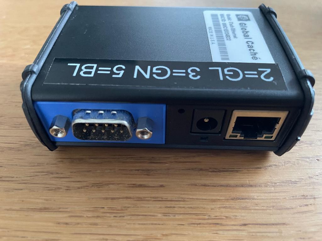 Global cache rs232, Audio, Tv en Foto, Professionele Audio-, Tv- en Video-apparatuur, Ophalen of Verzenden, Gebruikt, Audio