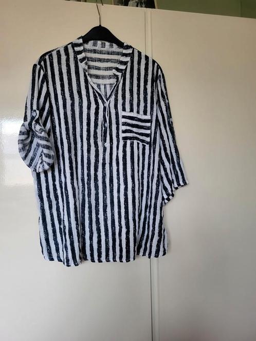 MADE IN ITALY..LEUKE BLOUSE, Kleding | Dames, Blouses en Tunieken, Zo goed als nieuw, Maat 46/48 (XL) of groter, Overige kleuren