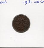 WILHELMINA CENT 1931- NO: 4 EEN MOEILIJK JAAR, Postzegels en Munten, Munten | Nederland, Verzenden, Koningin Wilhelmina, 1 cent