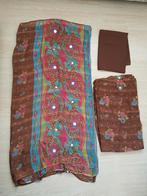 Nieuw Indiase salwar kameez dupetta stuff bruin, Bruin, Ophalen of Verzenden, 30 tot 120 cm, Nieuw