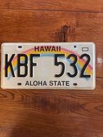 Hawaï Nummerplaat KBF 532 - Aloha State, Ophalen of Verzenden