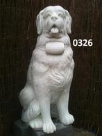 Sint Bernard Hond, Ophalen, Nieuw, Beton, Dierenbeeld
