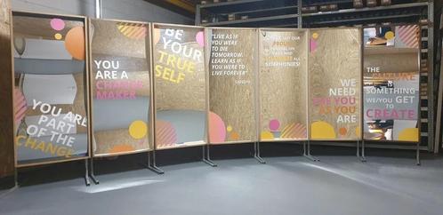 Lachspiegels met motiverende teksten - te huur, Hobby en Vrije tijd, Feestartikelen | Verhuur, Nieuw, Overige, Ophalen of Verzenden