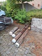 Meerpalen 2m - Tuindecoratie, Afscheiding, Horeca, Gebruikt, Overige typen, 200 cm of meer, Ophalen of Verzenden