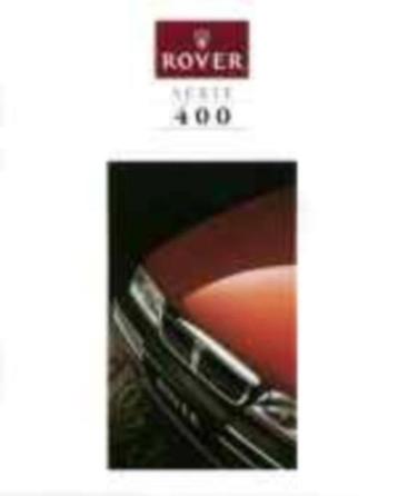 Rover 400, Tourer of 45 brochure/auto folder '90 - '99 beschikbaar voor biedingen