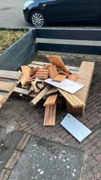 Gratis afvalhout (pallet en tuinhuis hout), Tuin en Terras, Haardhout, Minder dan 3 m³, Ophalen, Overige houtsoorten, Blokken