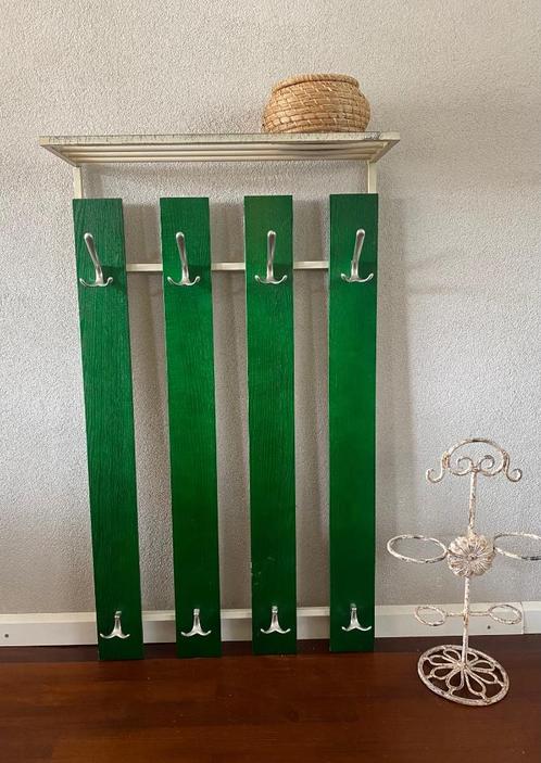 Royale vintage kapstok met hoedenplank Pastoe Cees Braakman, Huis en Inrichting, Woonaccessoires | Kapstokken, Gebruikt, Wandkapstok