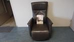961 Elektrische staop relax/fauteuil/stoel Prominent Toscane, Leer, Zo goed als nieuw, 50 tot 75 cm, Ophalen