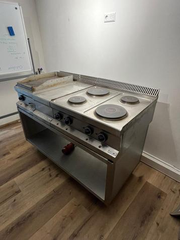 RVS Horeca Baklijn | Inductie & bakplaat | Modulair beschikbaar voor biedingen