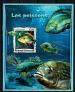 c.afrika 2017 pf blok vissen fishes 2, Ophalen of Verzenden, Postfris, Dier of Natuur