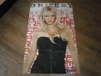 xxl break out poster Britney Spears ( rode letters), Verzamelen, Verzenden, Zo goed als nieuw, Deurposter of groter, Muziek